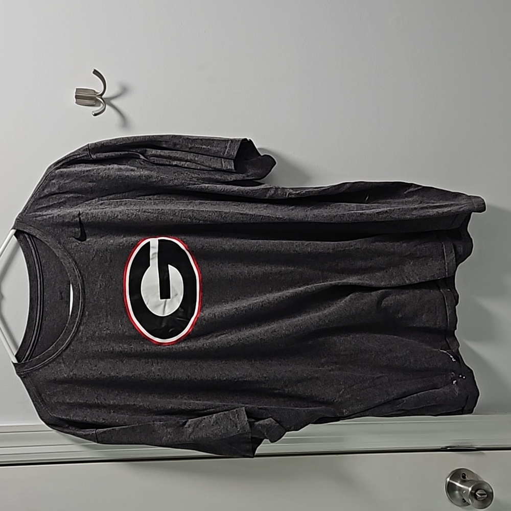 Gray UGA dri fit tee
